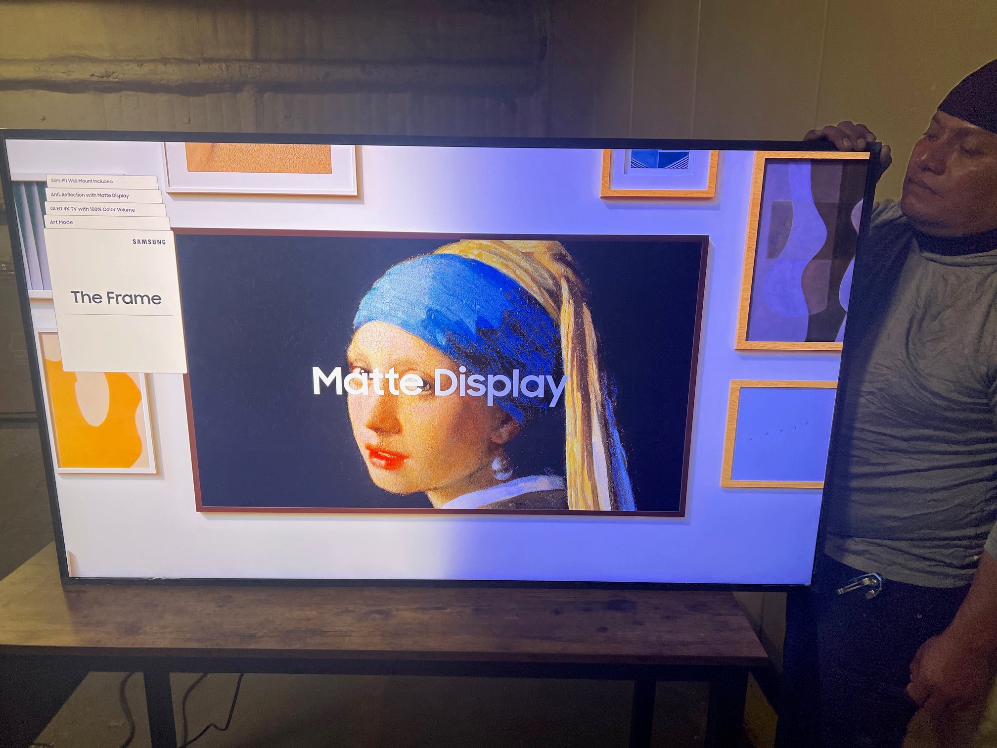 SAMSUNG 55 The Frame QLED 4K Smart TV